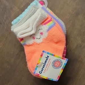 NWT 0-6 mo Socks 6pk